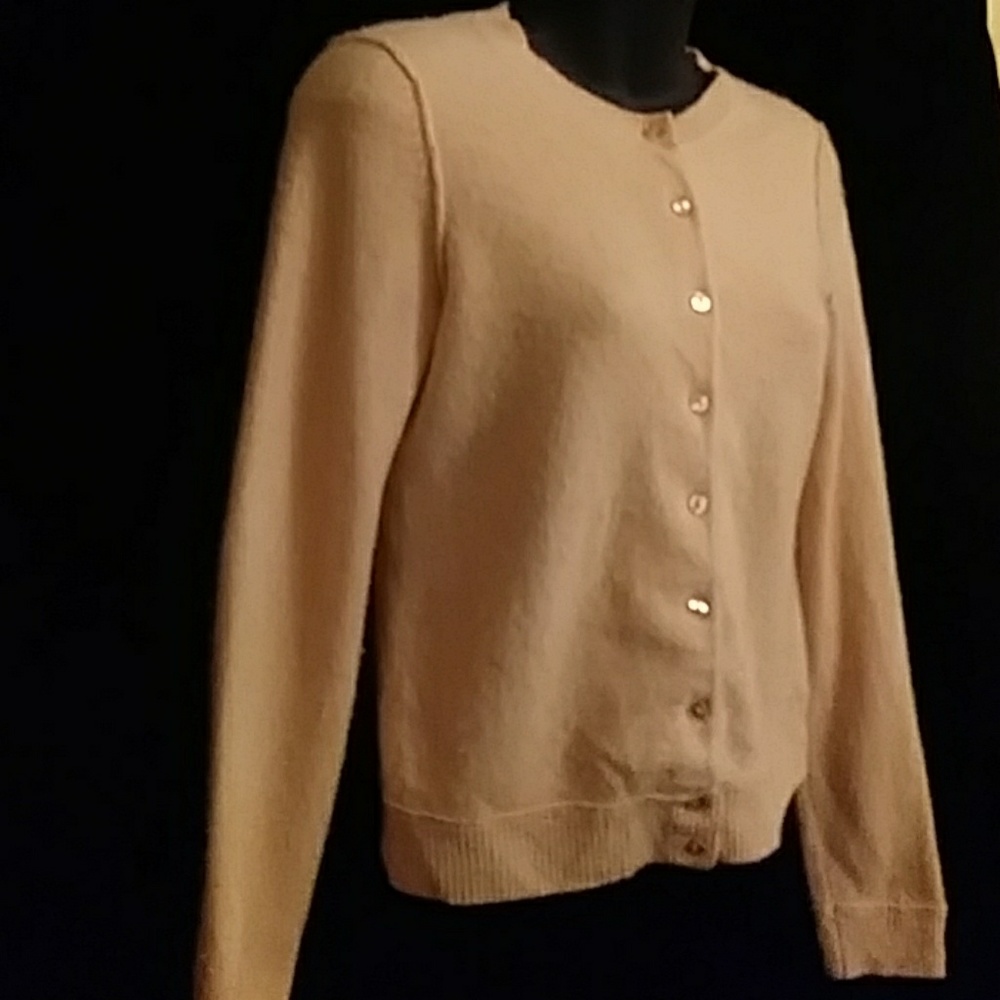 Only Mine cashmere yellow cardigan-sz S